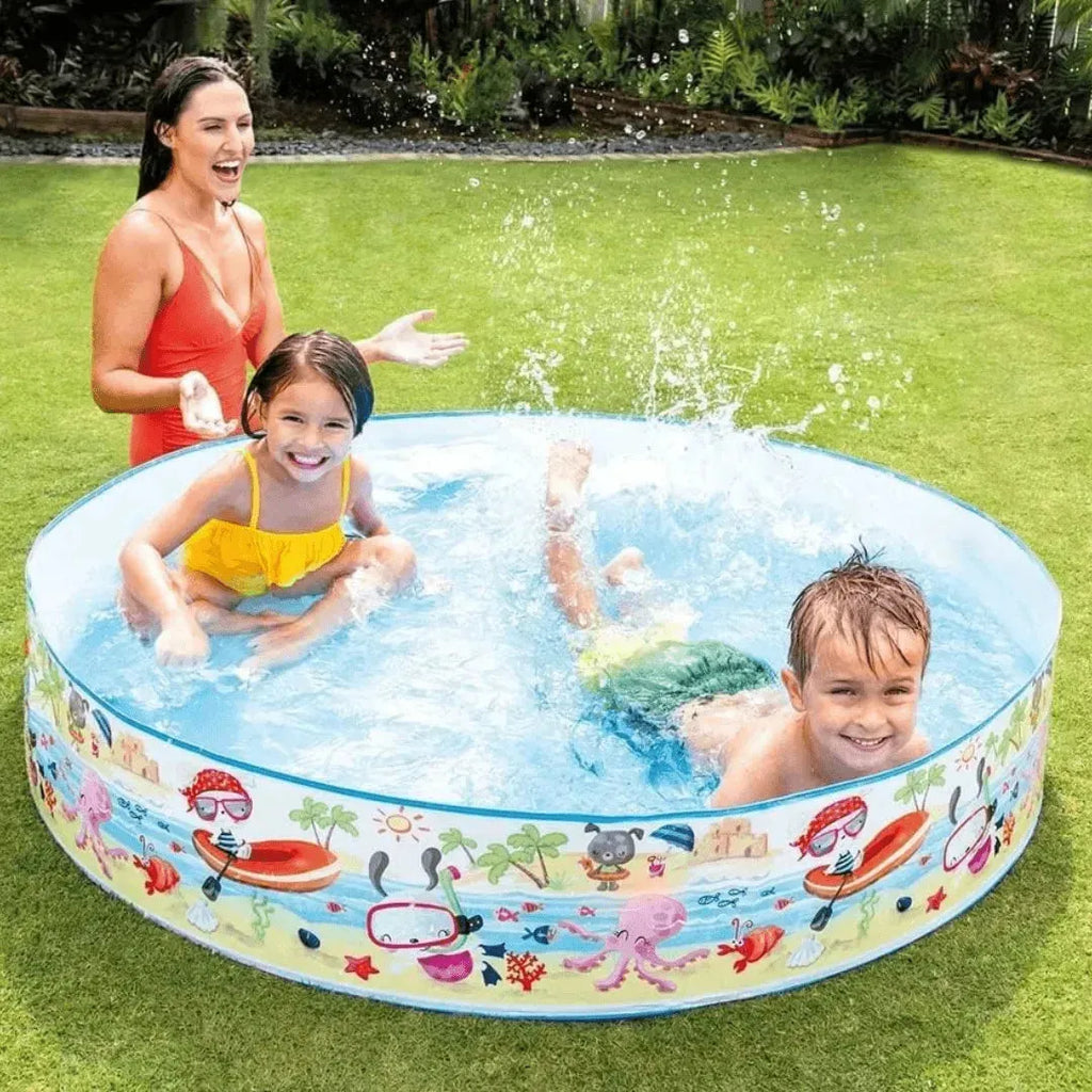 Intex Non Inflatable Swimming Pool 60X10 Inch | 56451 - Naivri