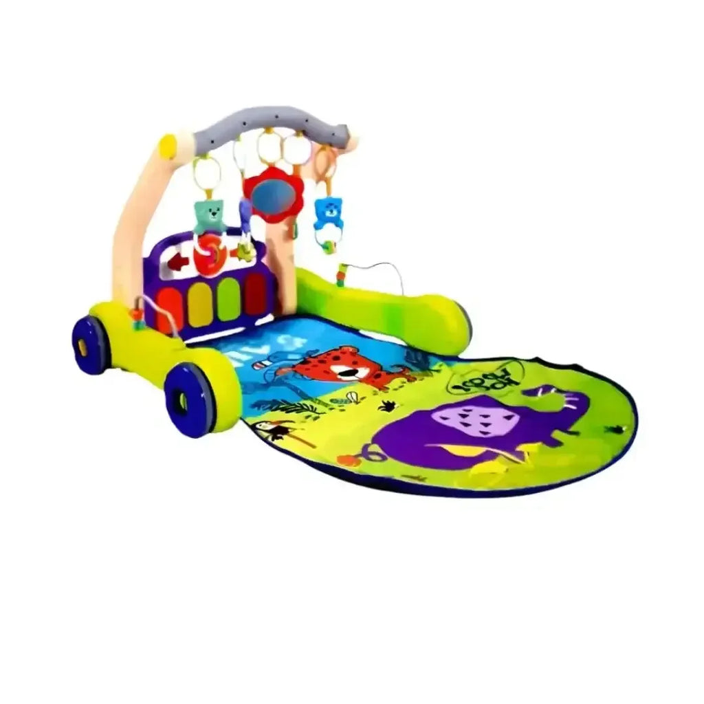 Itoys 3-in-1 Piano Play Gym Walker Multicolor – Stimulating, Safe & Engaging Infant Playtime Solution - Naivri