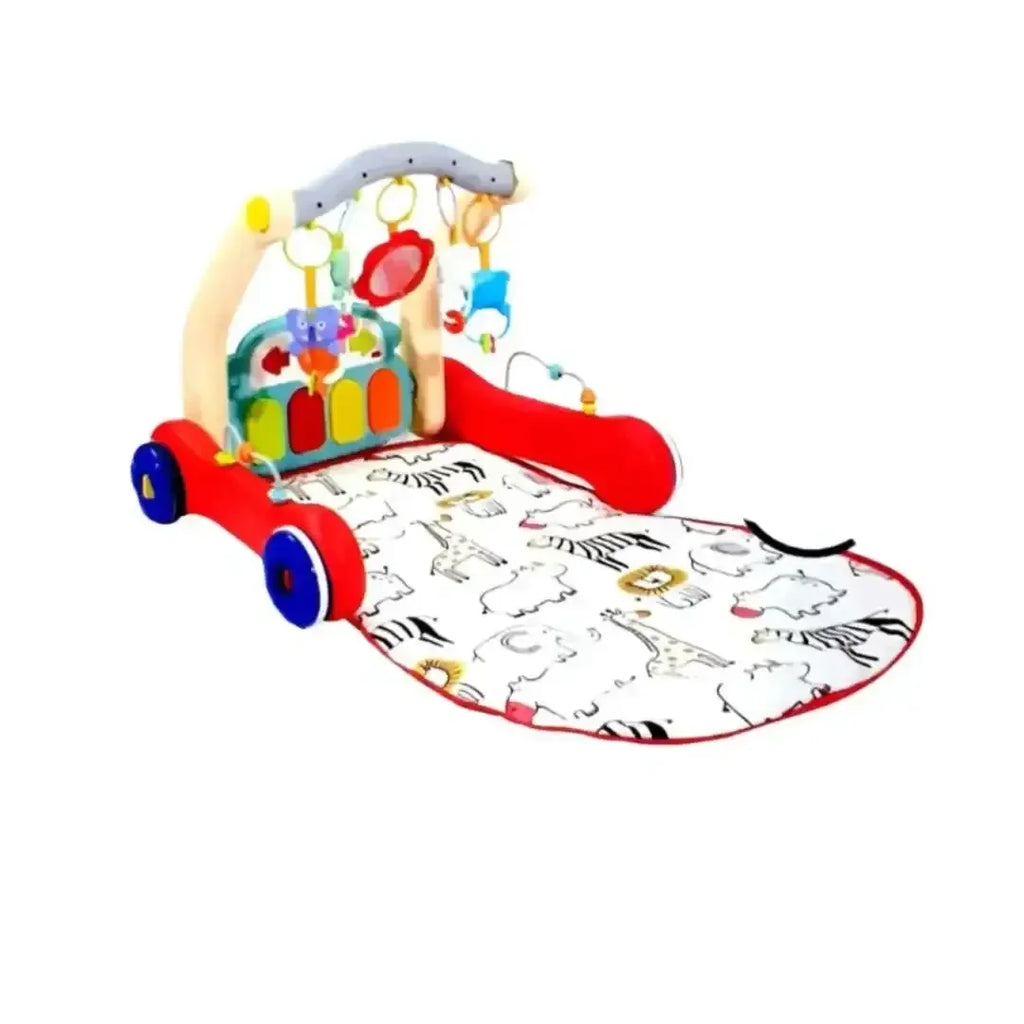 Itoys 3-in-1 Piano Play Gym Walker Multicolor – Stimulating, Safe & Engaging Infant Playtime Solution - Naivri