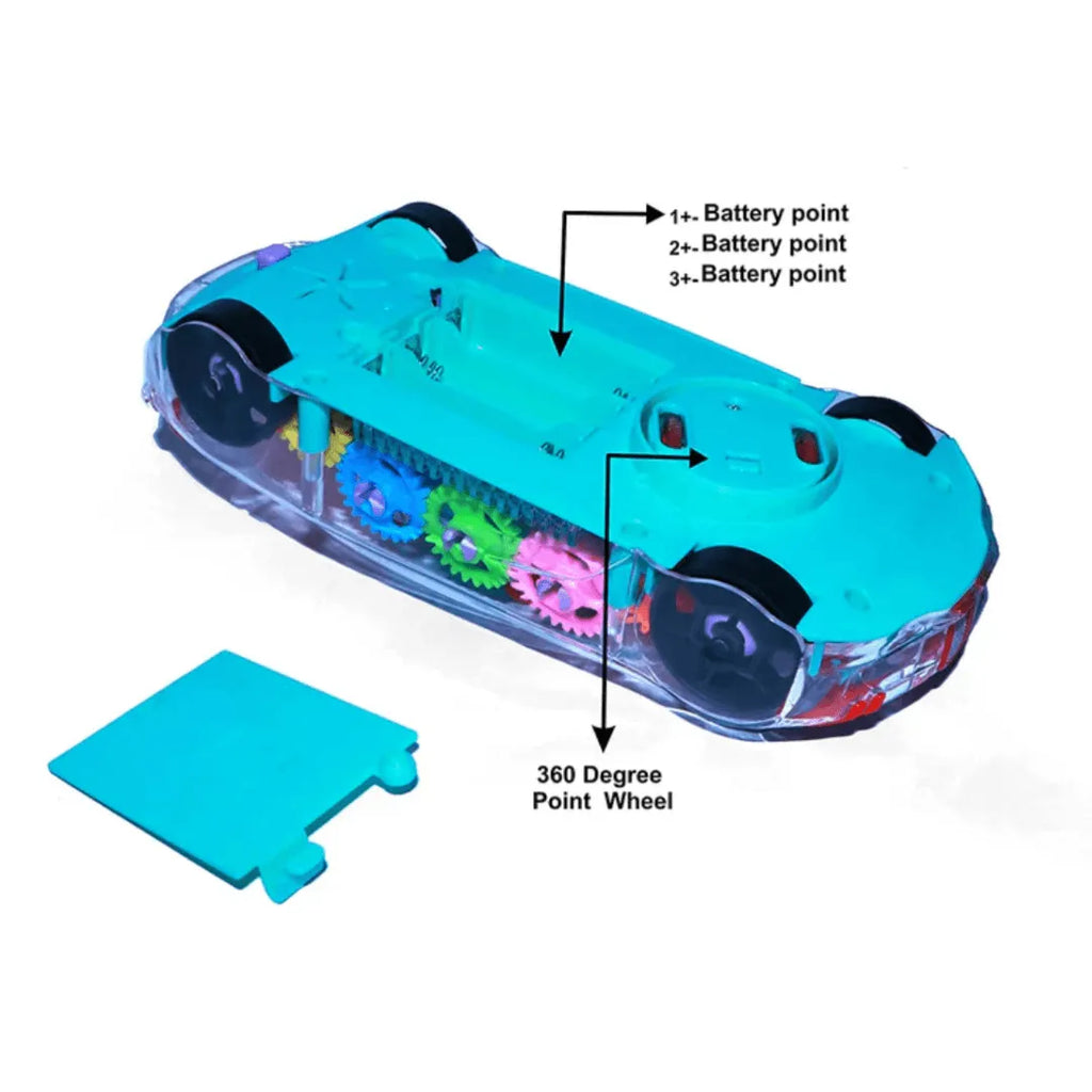 Itoys Autogear DC-1 Light, Sound Sensor Car - Naivri