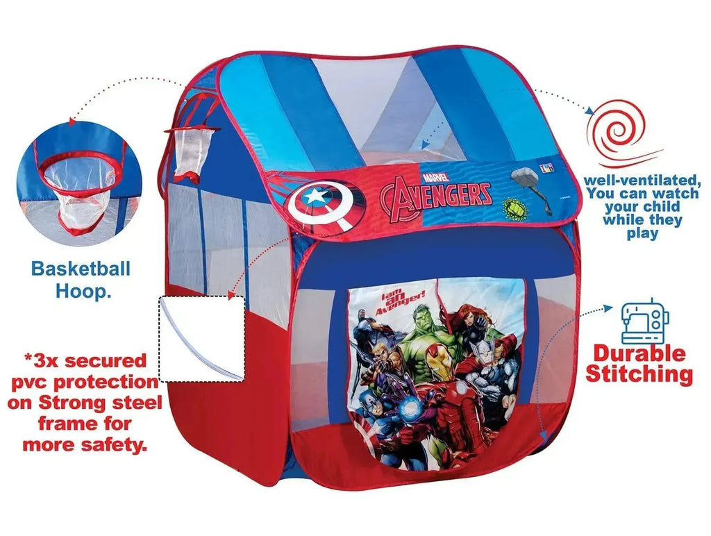 Itoys Avengers Pop Up Tent Foldable - Naivri