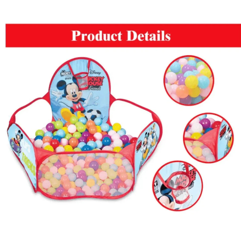 Itoys Ball Pool Tent Mickey Mouse - Naivri