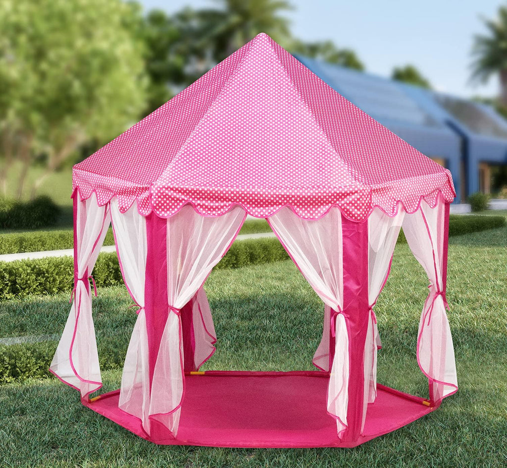 Itoys Dream Castle Play Tent Pink - Naivri
