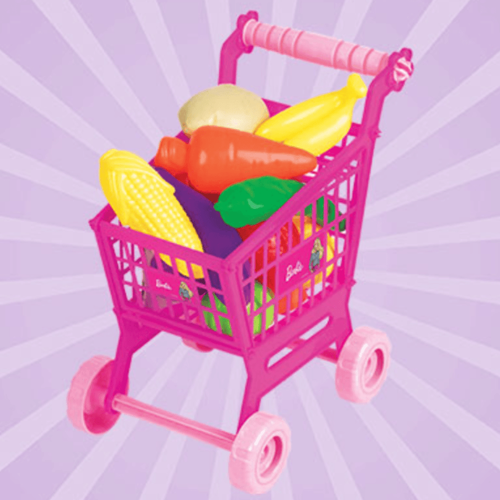 Itoys My Shopping Trolley Barbie - Naivri