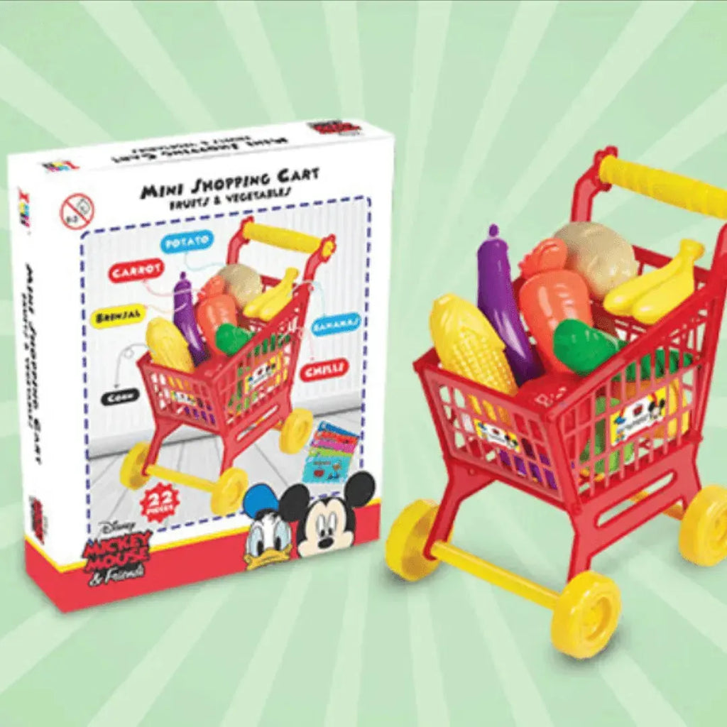 Itoys My Shopping Trolley Mickey Mouse - Naivri