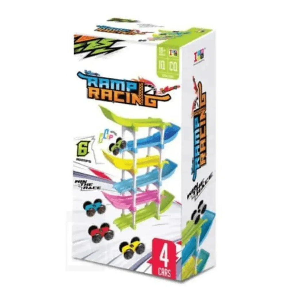 Itoys Ramp Racing Big 4 Cars 6 Ramps - Naivri