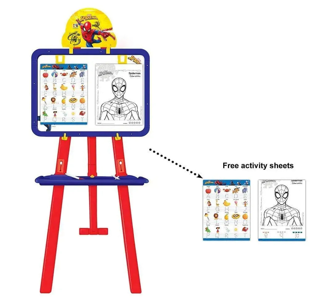 Itoys Spiderman 5 in 1 Easel Board - Naivri