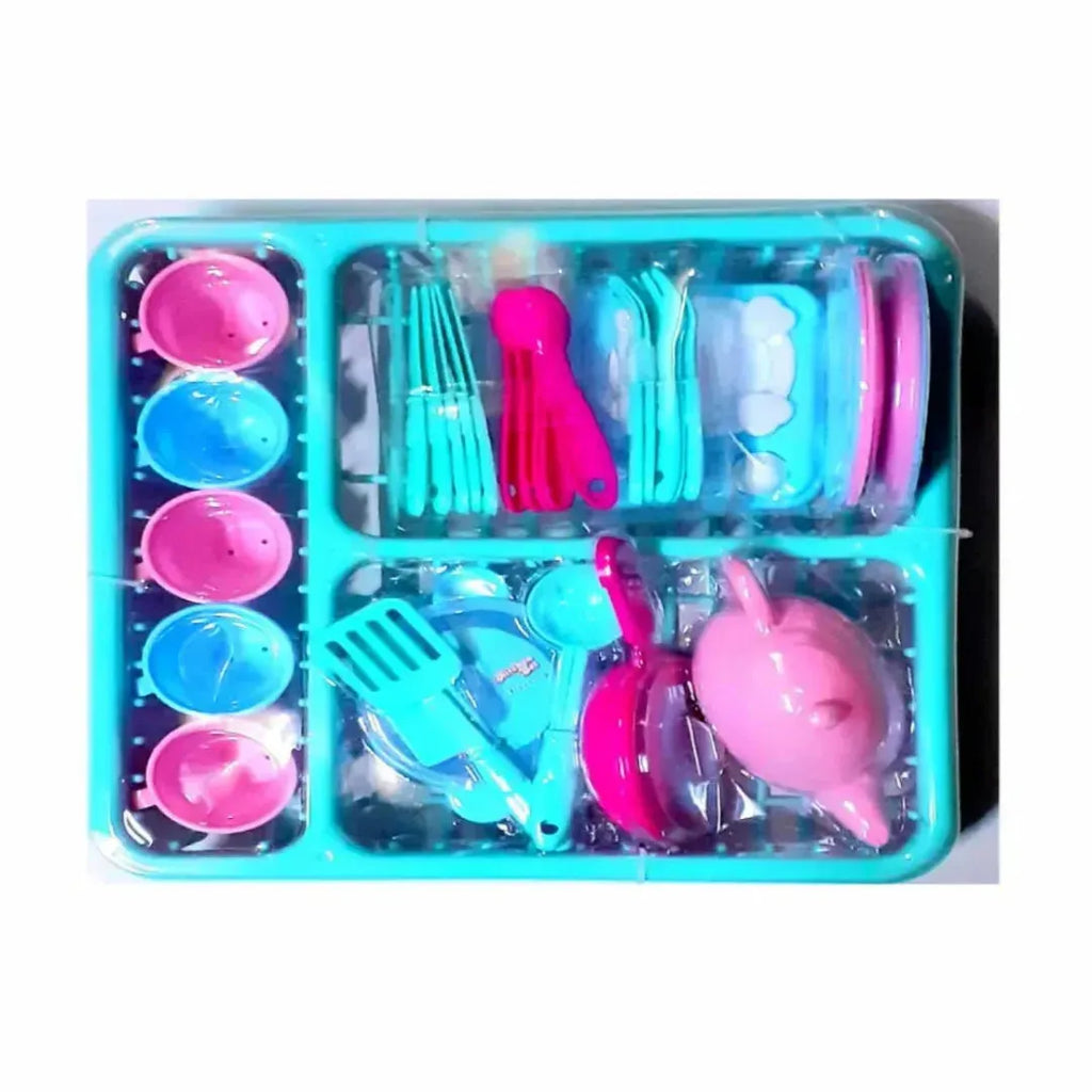 Itoys Sweet Home Kitchen Set With Basket Barbie - Naivri