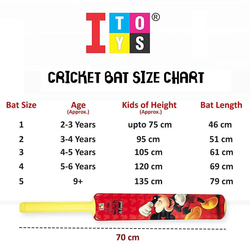 Itoys T20 Cricket Blast Mickey Mouse - Naivri