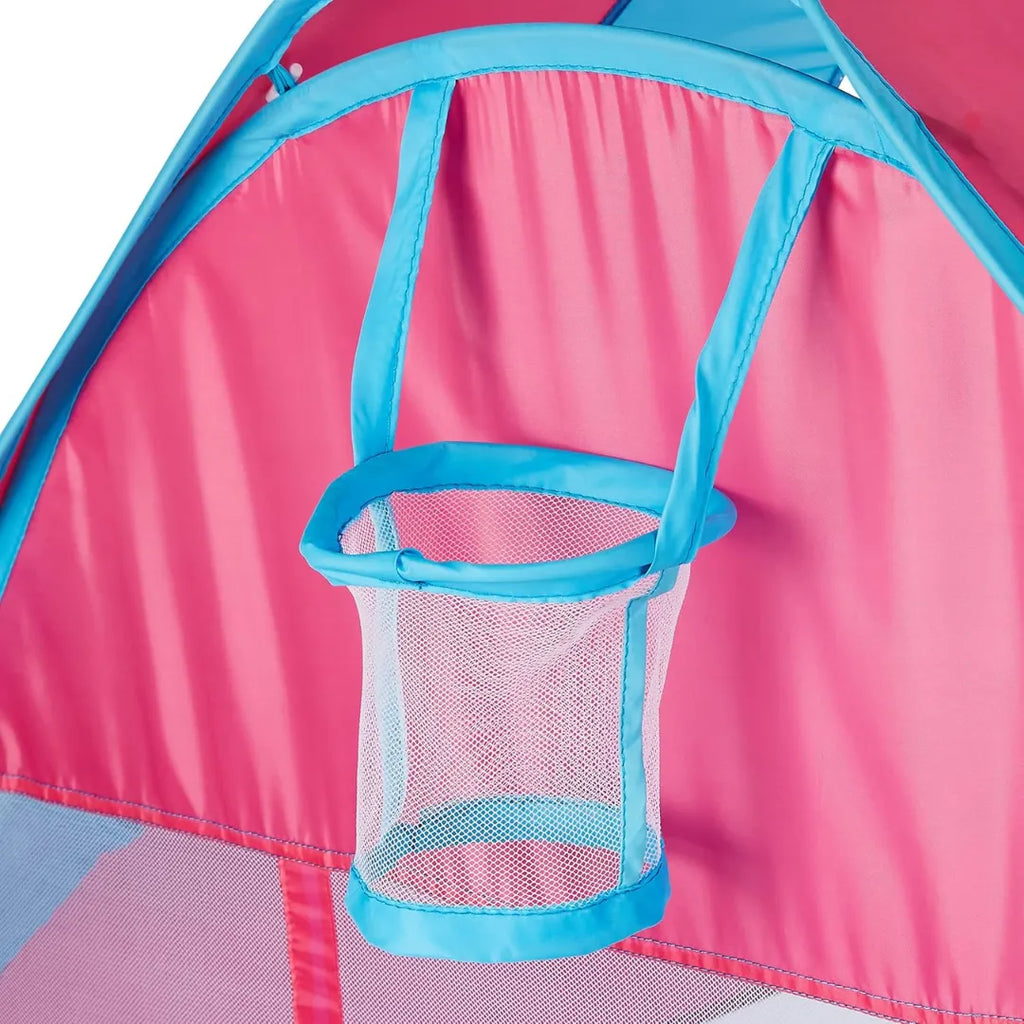 Itoys Unicorn Pop Up Tent – Foldable Play Tent with Basketball Hoop - Naivri