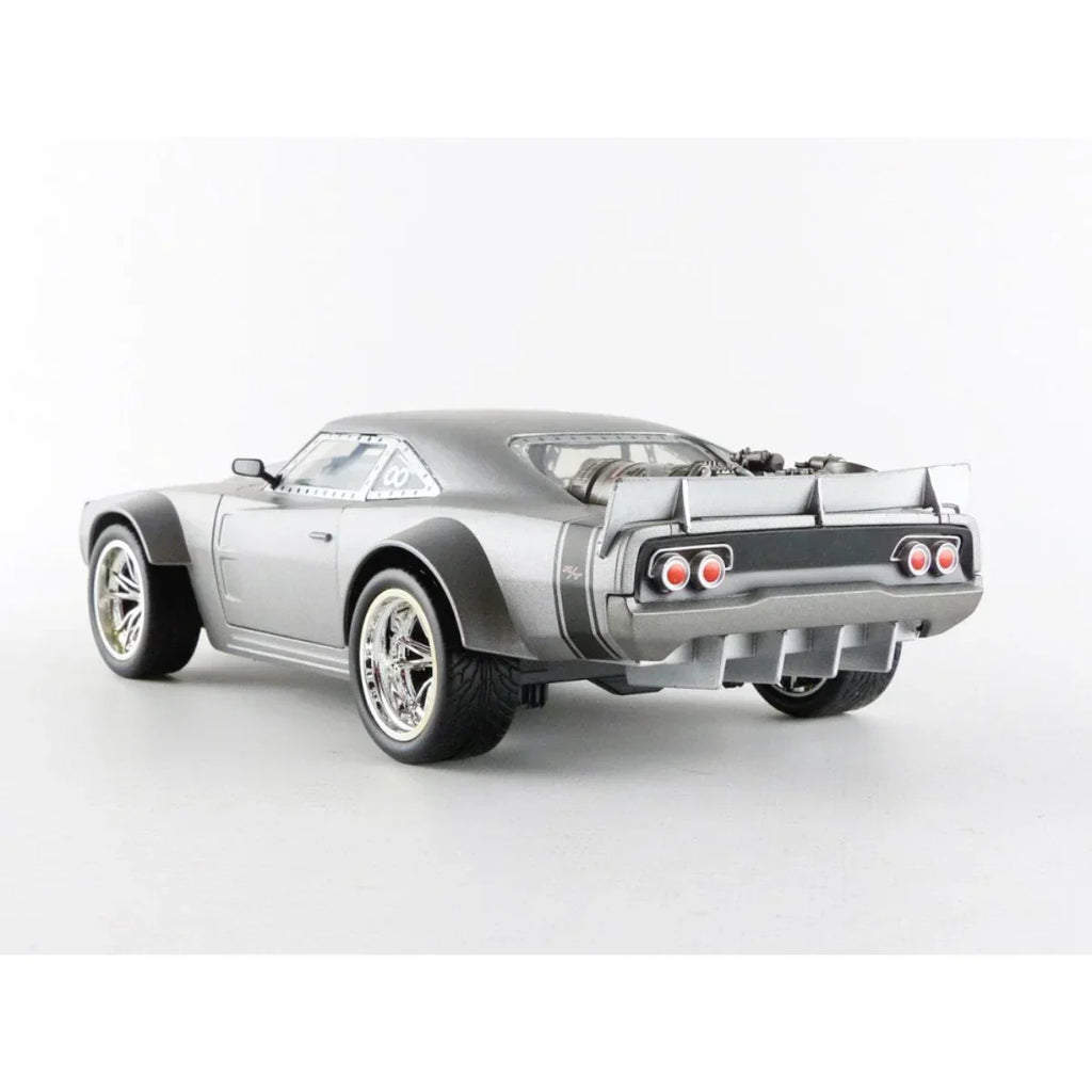 Jada Fast & Furious 1:24 Dom’s Ice Charger – Silver Diecast Car - Naivri