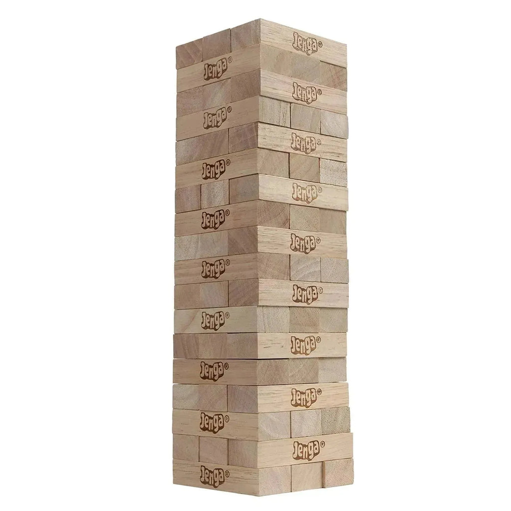 Jenga Tube by Hasbro Gaming – Portable Hardwood Block Stacking Game in a Tube - Naivri