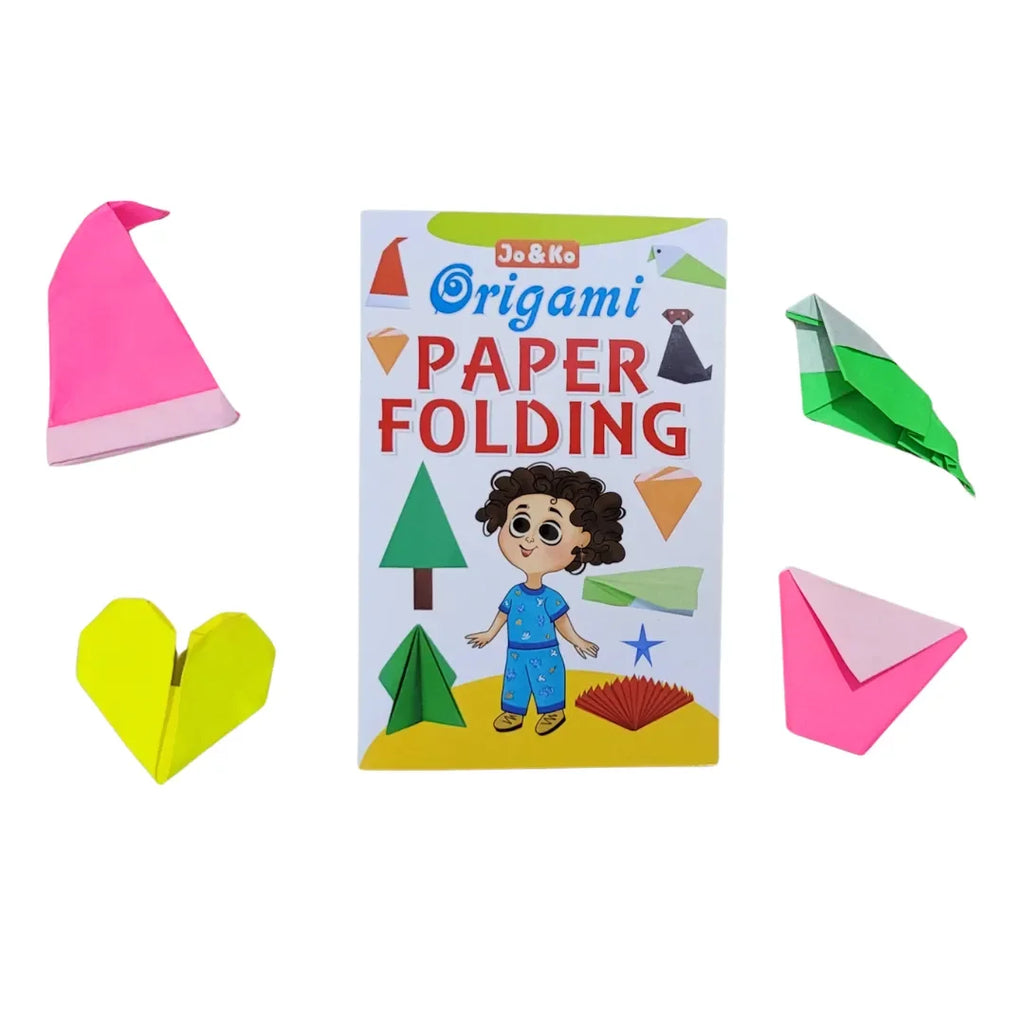 JoGenii Origami paper for craft, art and kit gift for kids 6-12 year old girls & boys, diy kits book & materials 6-8 9-12 12-15 girl women teenagers adults, birthday party return gifts 6 years, origami material & sheets for arts & crafts 8-10yrs - Naivri