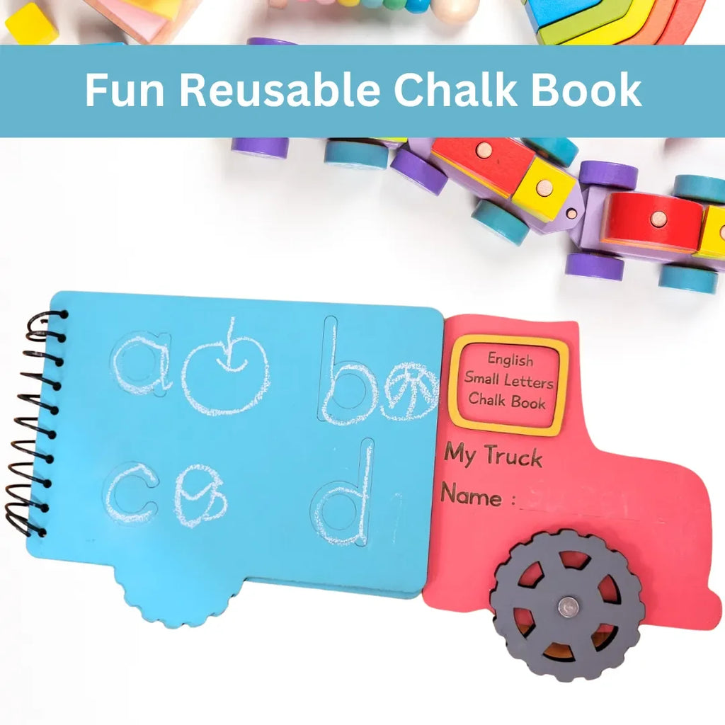 JoGenii Write Right - Small Alphabets Writing Chalk book - Naivri