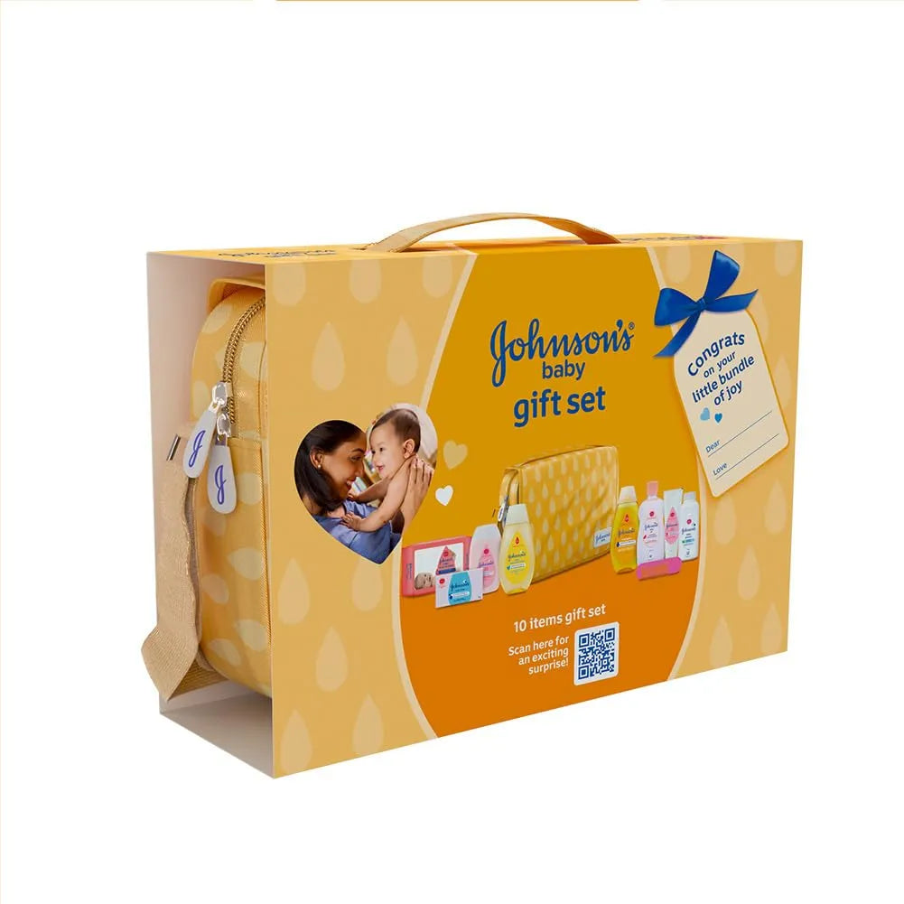 Johnson's Baby Gift Set 10 Items - Naivri