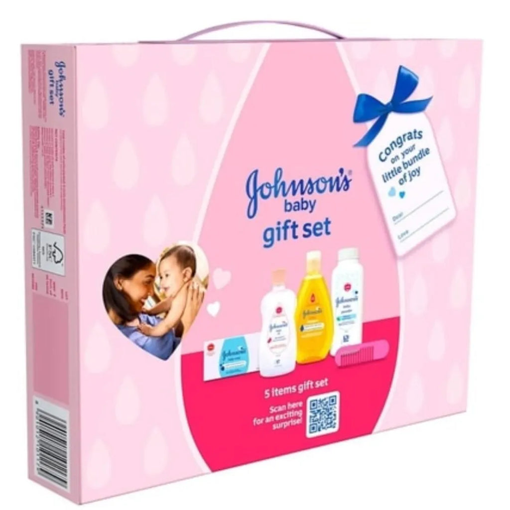 Johnson's Baby Gift Set 5 Items - Naivri