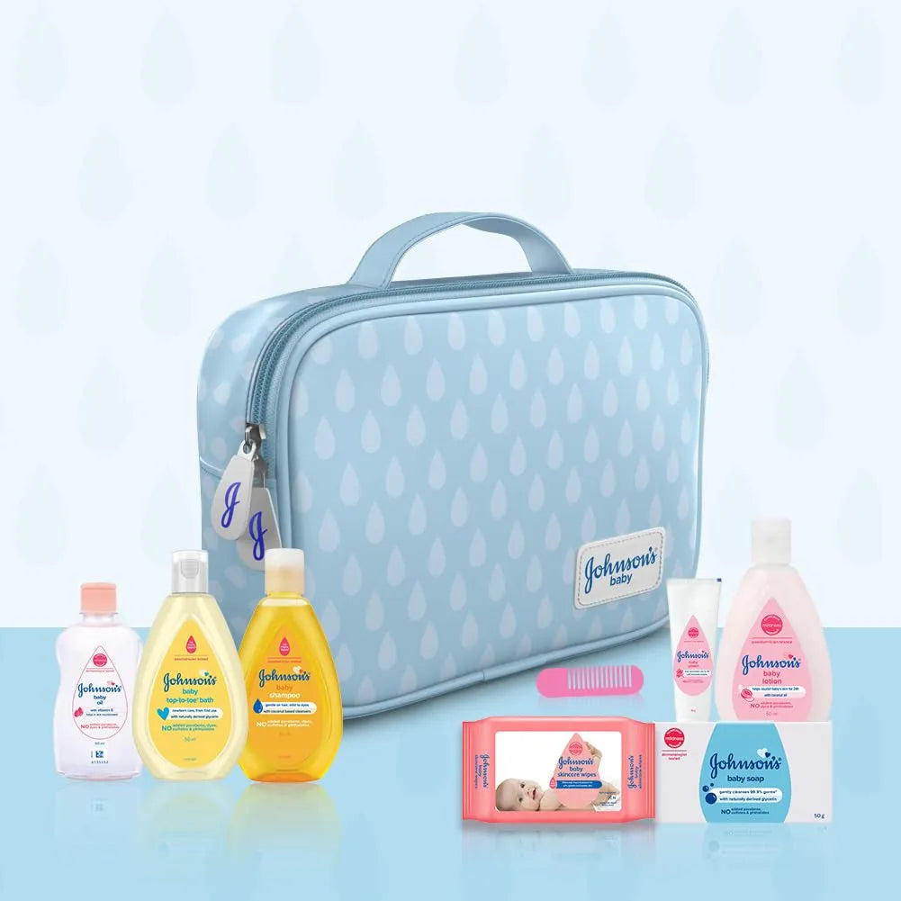 Johnson's Baby Gift Set 9 Items - Naivri