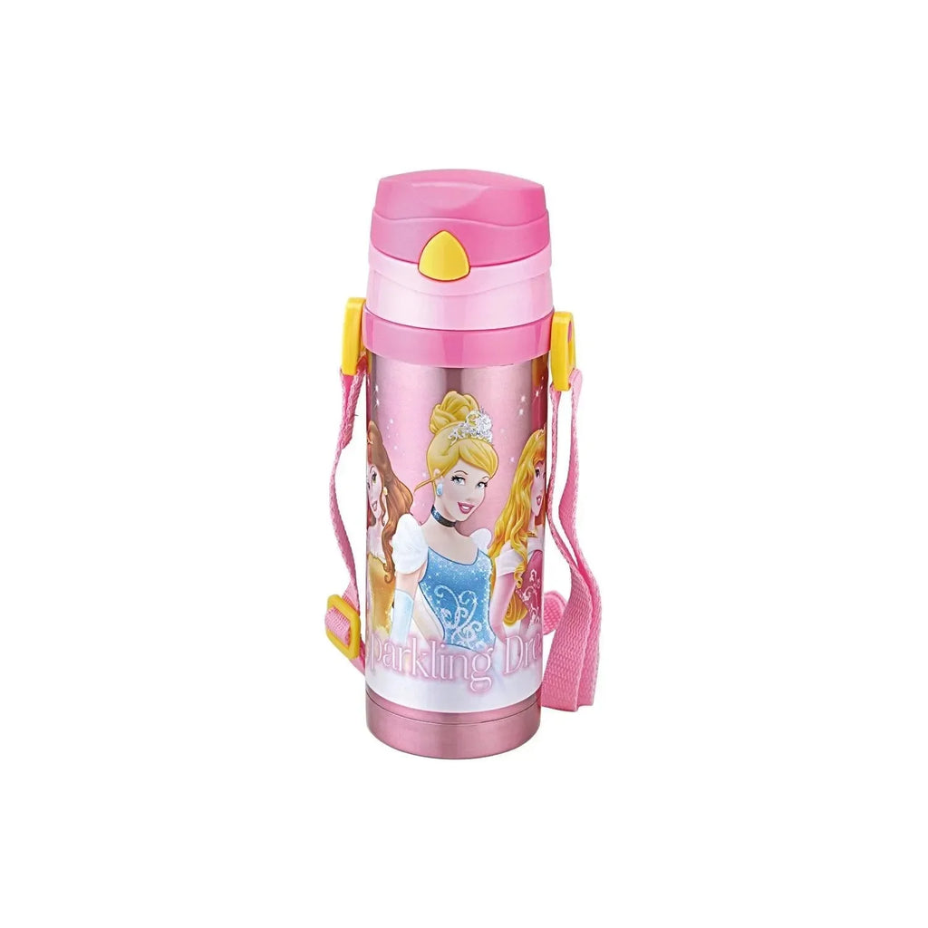 Joyo Cool Champ 450 ml Stainless Steel Insulated Kids Water Bottle | BPA-Free | Push Button Lid | Hot & Cold | Disney & Marvel Characters - Naivri