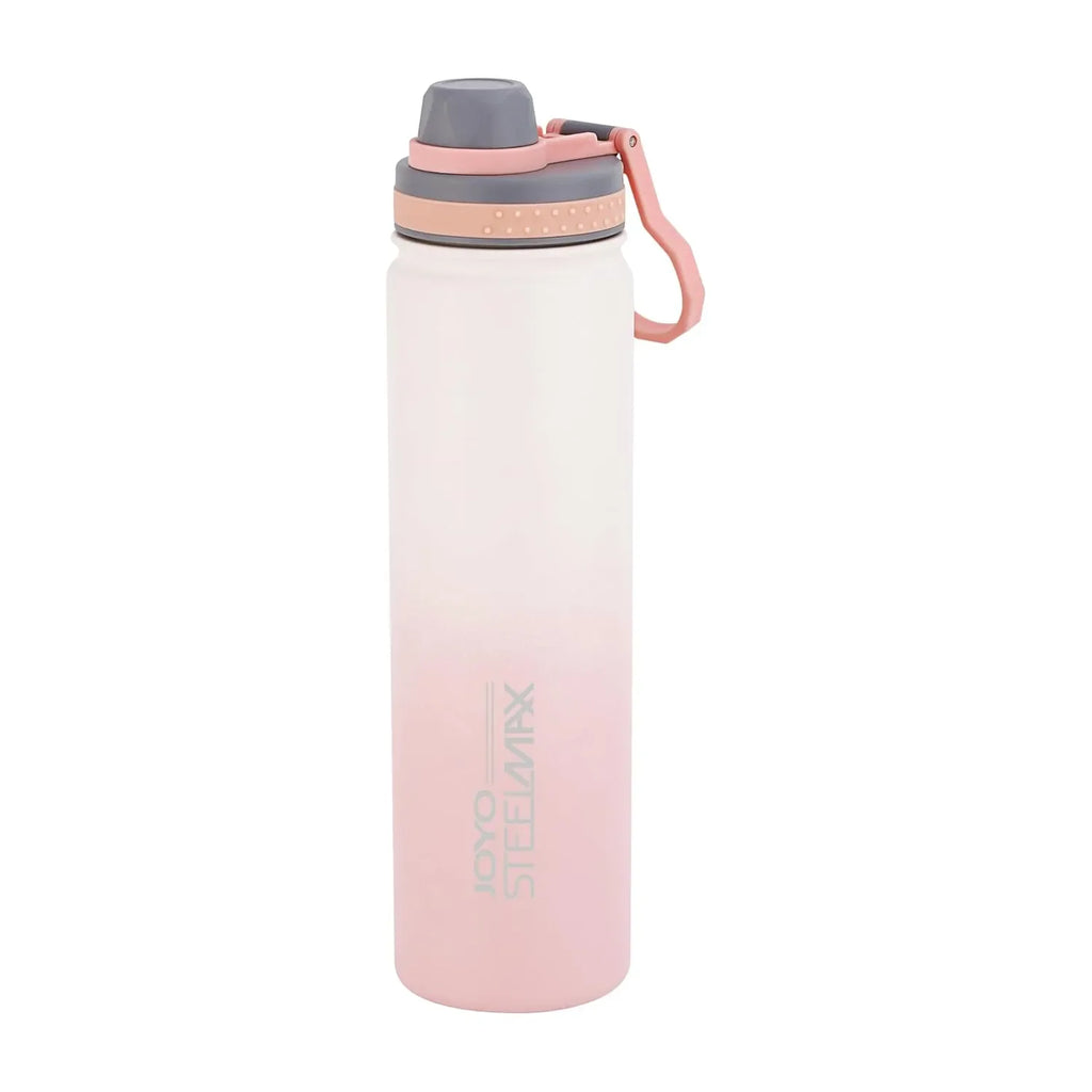 Joyo Sprint 900 ml Stainless Steel Vacuum Bottle | 24 Hrs Cold, 18 Hrs Hot | Leak-Proof, BPA-Free, Easy Grip for Office, Travel, Gym - Naivri