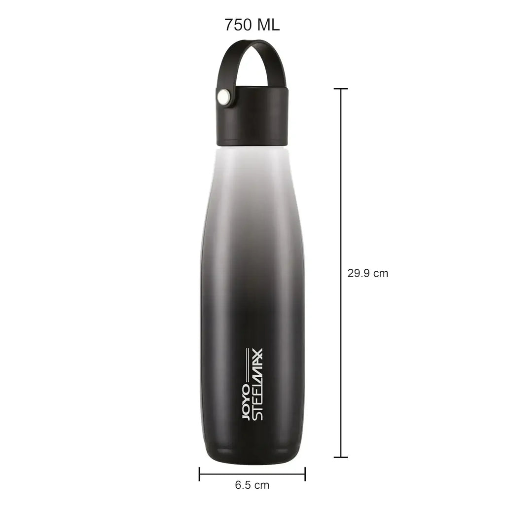Joyo SS Oasis 750 ml Vacuum Bottle – Stainless Steel Hot and Cold Water Bottle for Travel, Office, and Daily Use - Naivri