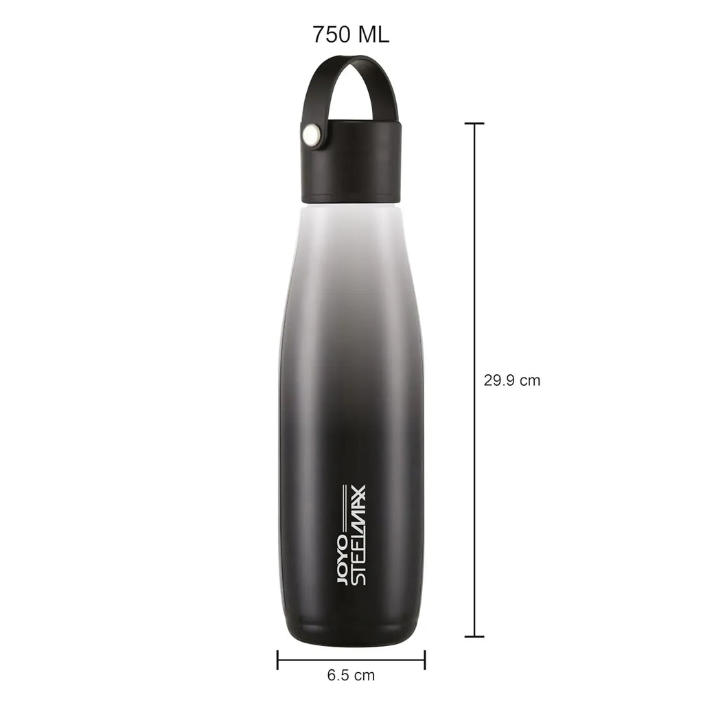 Joyo SS Oasis 750 ml Vacuum Bottle – Stainless Steel Hot and Cold Water Bottle for Travel, Office, and Daily Use - Naivri