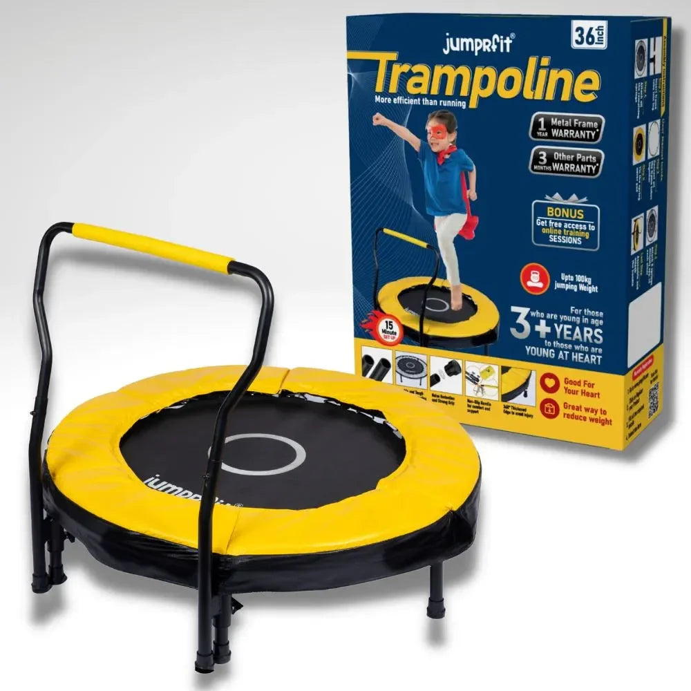 Jumprfit Trampoline 36 Inch With Handle - Naivri