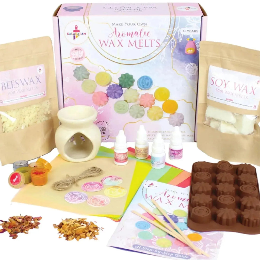 Kalakaram Aromatic Wax Melts Making Kit - Naivri