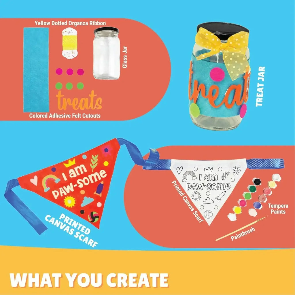 Kalakaram DIY Pet Craft Activity Box – 5 Fun Art Projects for Kids & Pet Lovers (8Y+) - Naivri