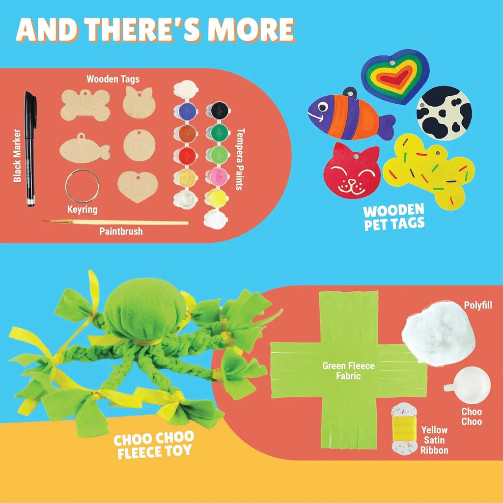 Kalakaram DIY Pet Craft Activity Box – 5 Fun Art Projects for Kids & Pet Lovers (8Y+) - Naivri
