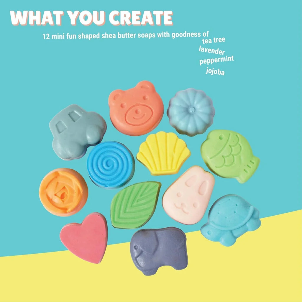 Kalakaram DIY Soap Creation Kit – Natural Shea Butter Soap-Making Set for Kids (Ages 7+) - Naivri