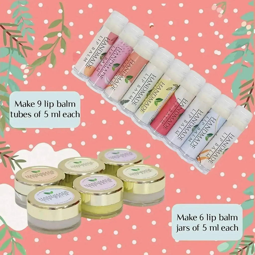 Kalakaram Lip Balm Kit – DIY Natural Lip Balm Making Kit for Kids and Adults - Naivri