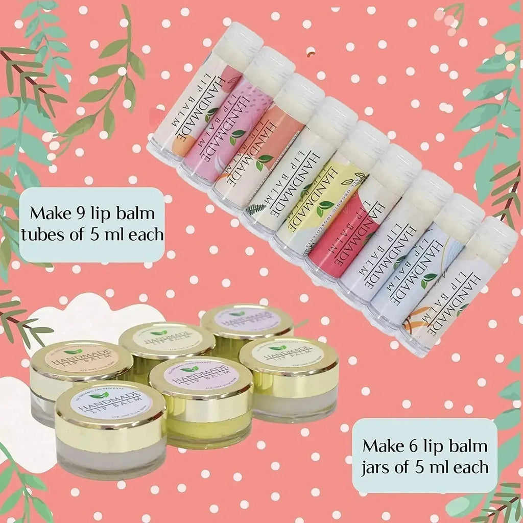Kalakaram Lip Balm Kit – DIY Natural Lip Balm Making Kit for Kids and Adults - Naivri