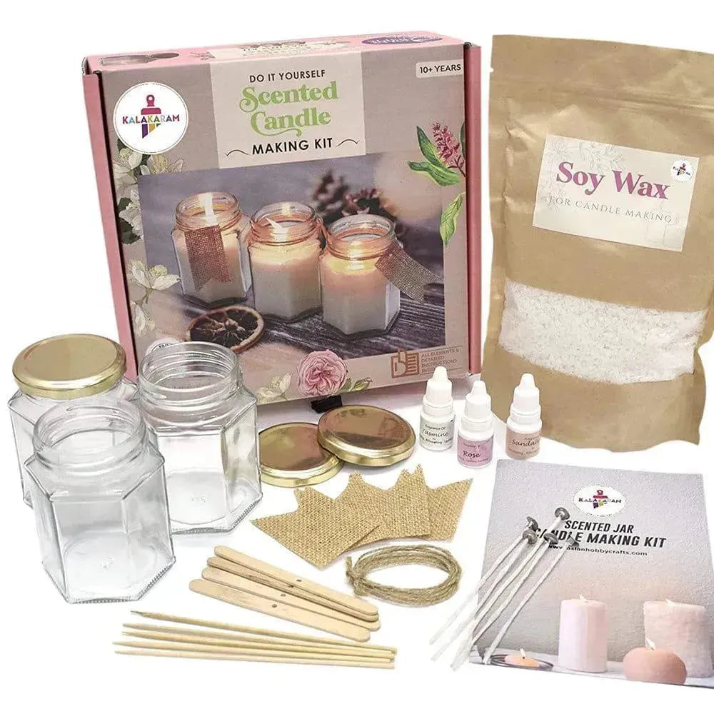 Kalakaram Scented Candle Making Kit - Naivri