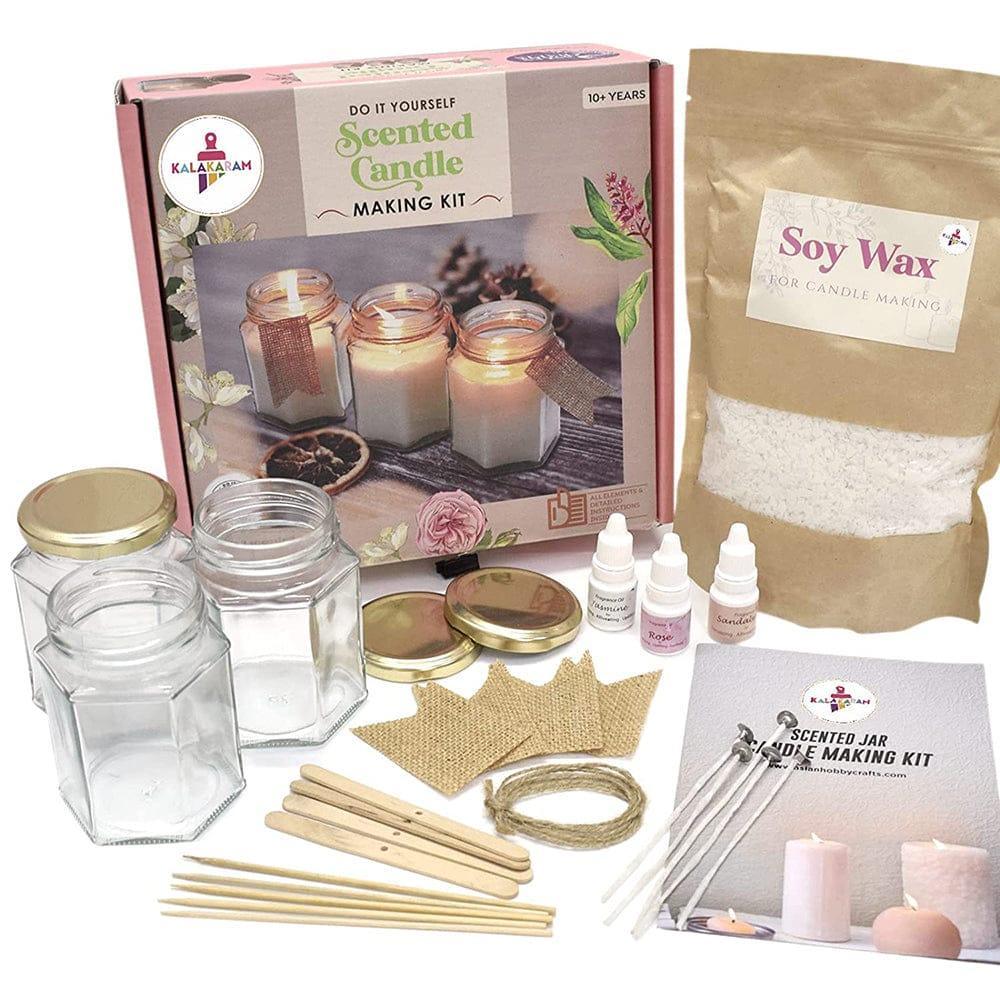 Kalakaram Scented Candle Making Kit - Naivri