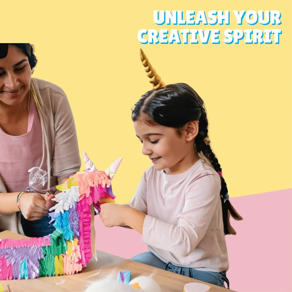 Kalakaram Unicorn Wonderland DIY Craft Box – 4-in-1 Creative Art Kit for Kids (Ages 5+) - Naivri