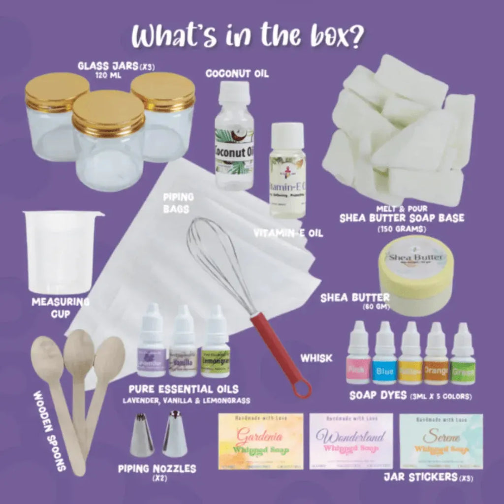 Kalakaram Whipped Soap Making Kit - Naivri