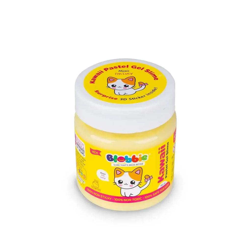 Kawaii Pastel Gel Slime Miao 130ML - Naivri