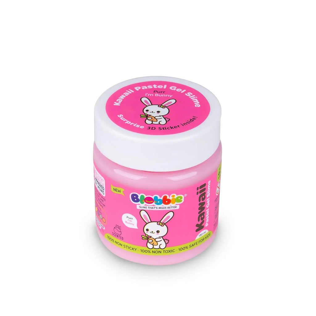 Kawaii Pastel Gel Slime Purr 130ML - Naivri
