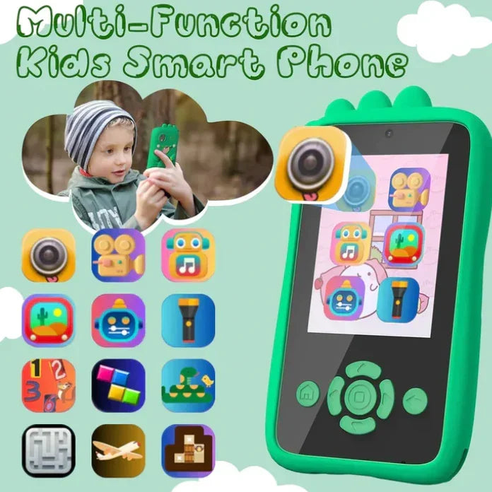 Kids smartphone camera toy phone with games and more! - Naivri