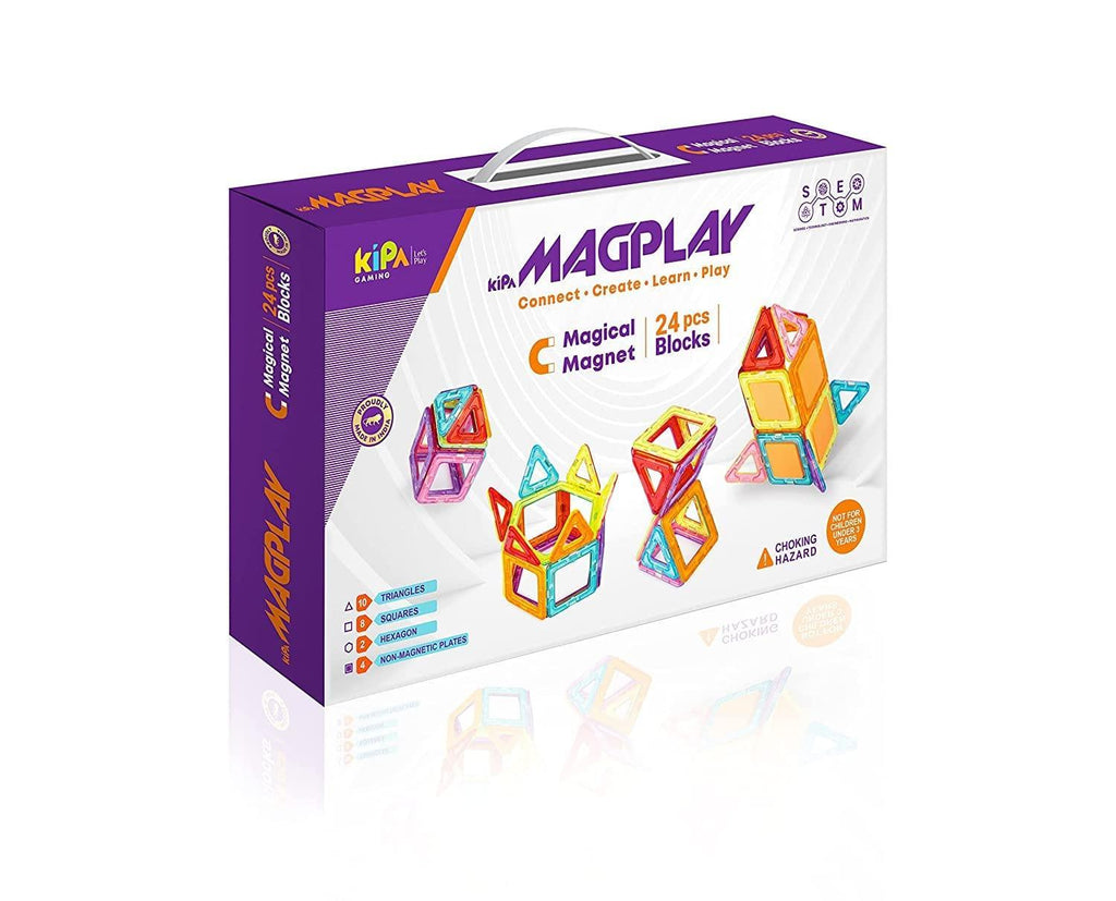 Kipa Magplay Blocks 24pcs - Naivri