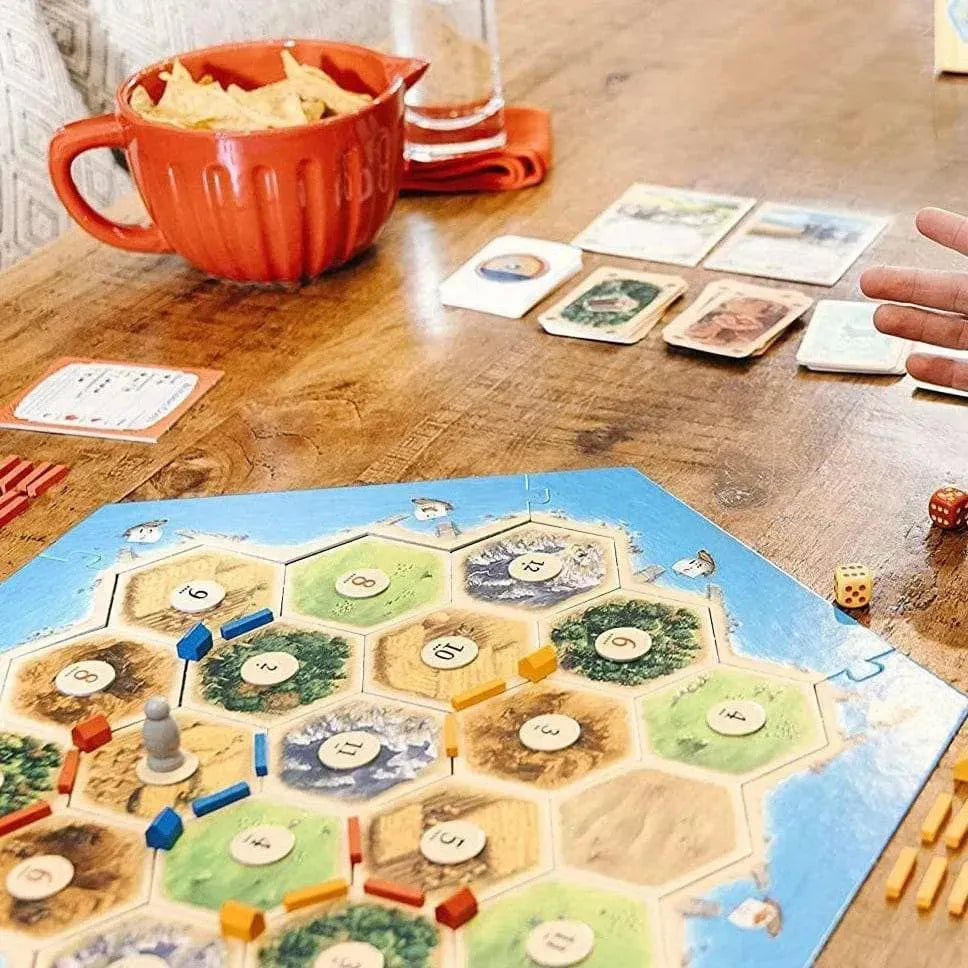 Klaus Teuber Catan Trade Build Settle - Naivri