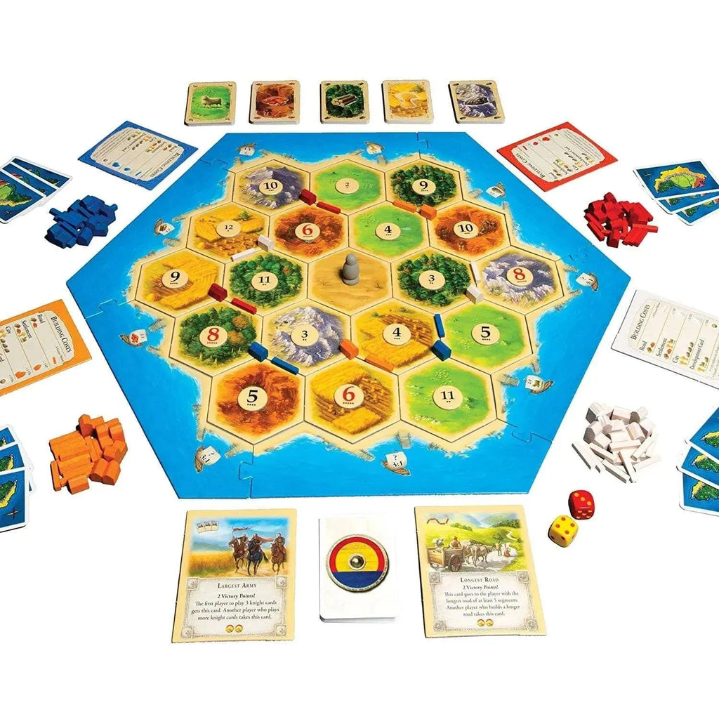 Klaus Teuber Catan Trade Build Settle - Naivri