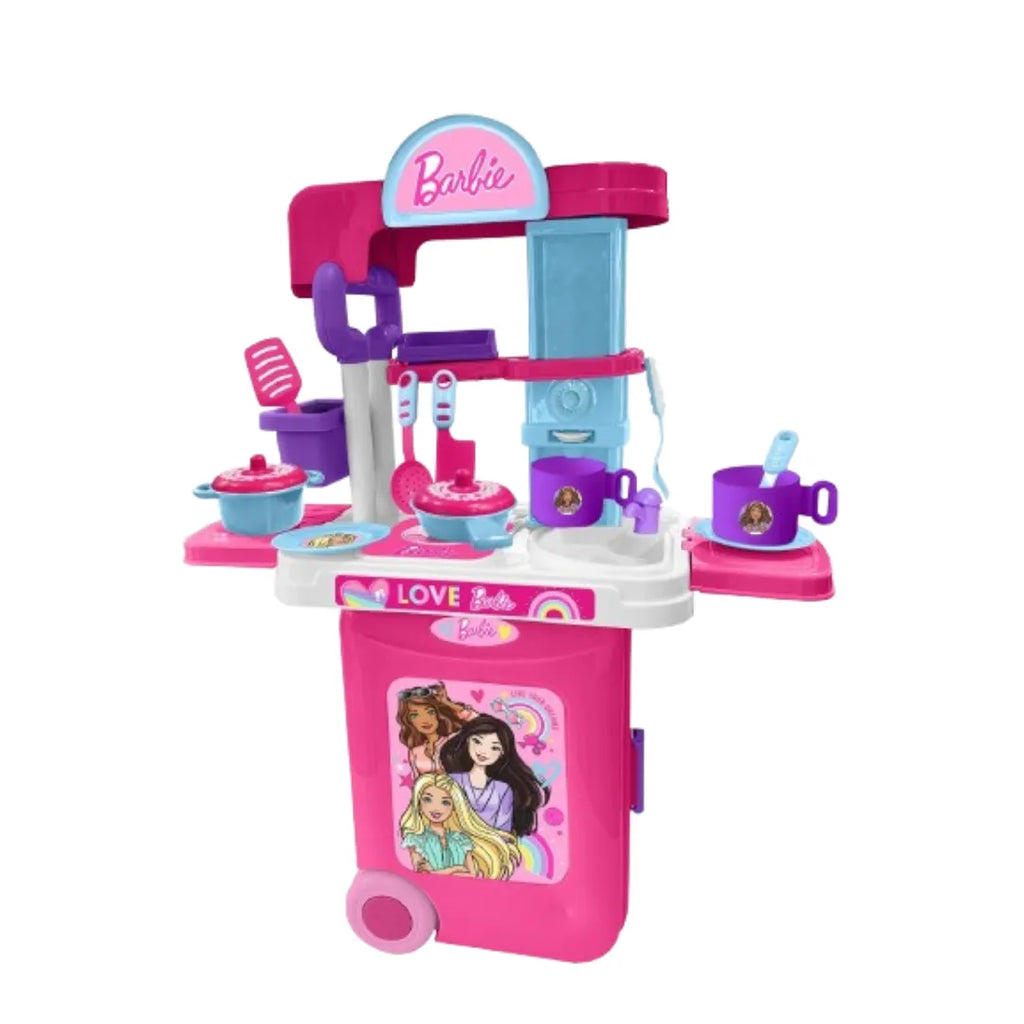 Kriiddaank Barbie Trolley Bag Kitchen Set - Naivri