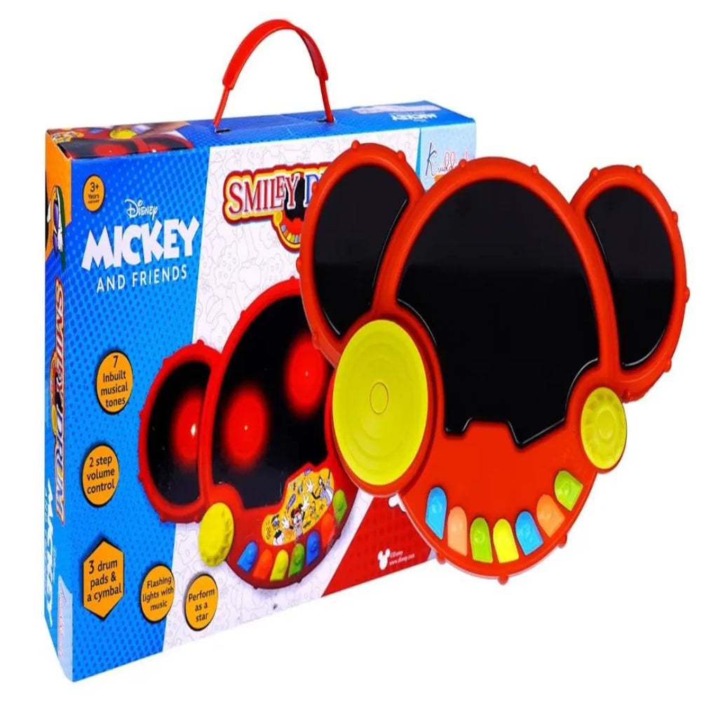 Kriiddaank Mickey And Friends Smiley Drum - Naivri