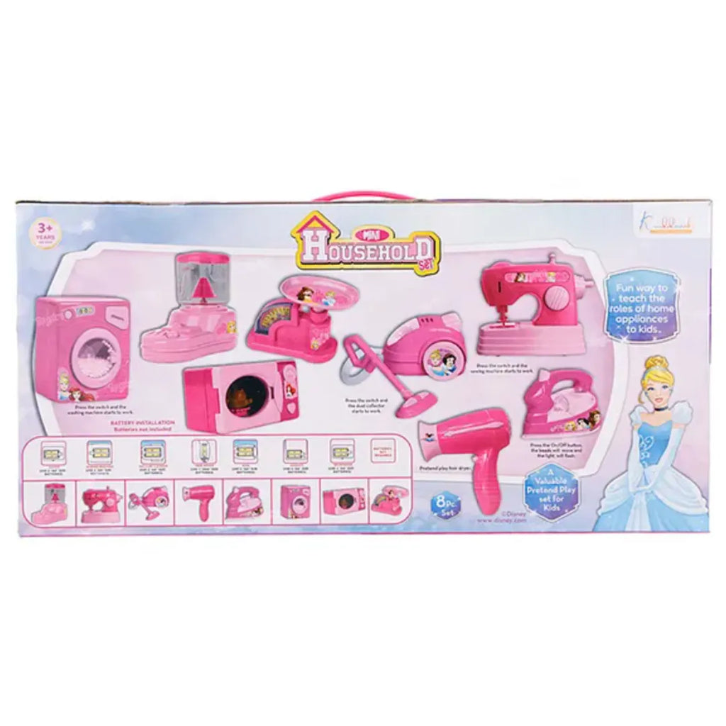 Kriiddaank Mini Household Set Princess 8pcs - Naivri