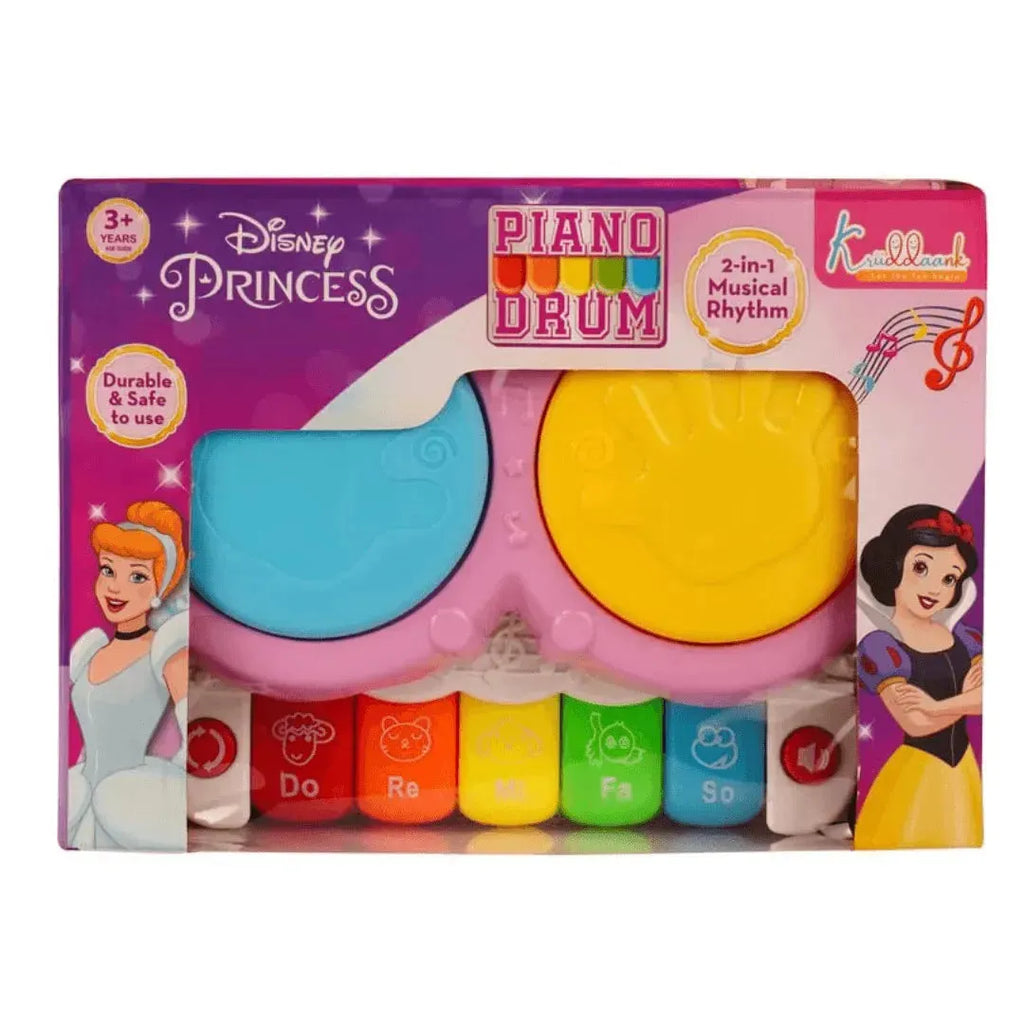 Kriiddaank Piano Drum Princess Musical Toy For Kids - Naivri