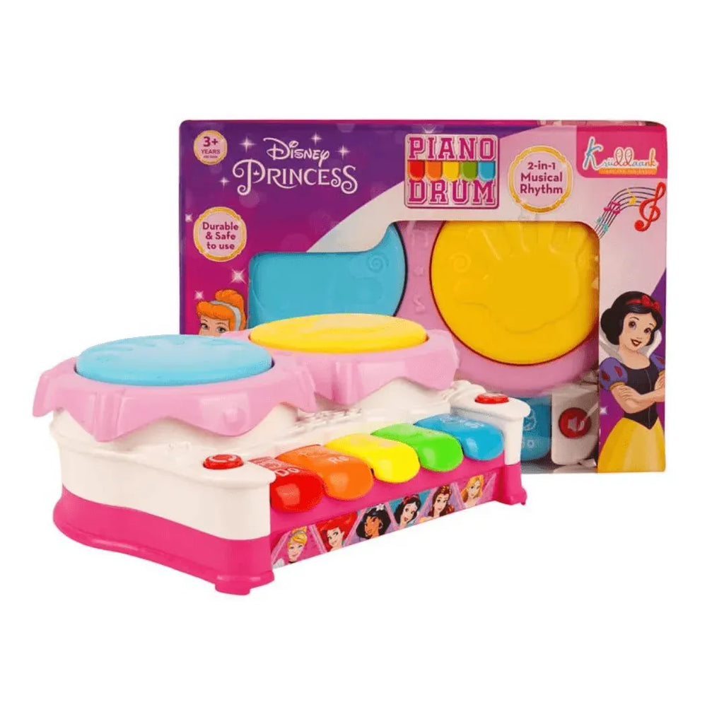 Kriiddaank Piano Drum Princess Musical Toy For Kids - Naivri