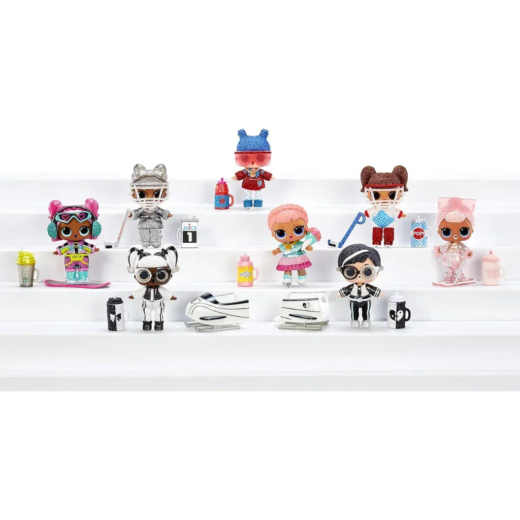 L.O.L. Surprise! All-Star Sports Series 5 Winter Games Sparkly Collectible Doll – With 8 Surprises, Accessories & Water Feature – Toys for Kids Age 4+ (Multicolor, Styles May Vary) - Naivri