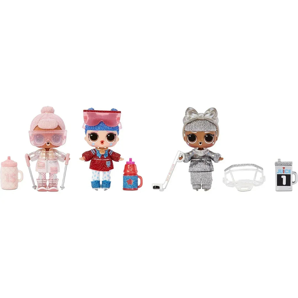 L.O.L. Surprise! All-Star Sports Series 5 Winter Games Sparkly Collectible Doll – With 8 Surprises, Accessories & Water Feature – Toys for Kids Age 4+ (Multicolor, Styles May Vary) - Naivri