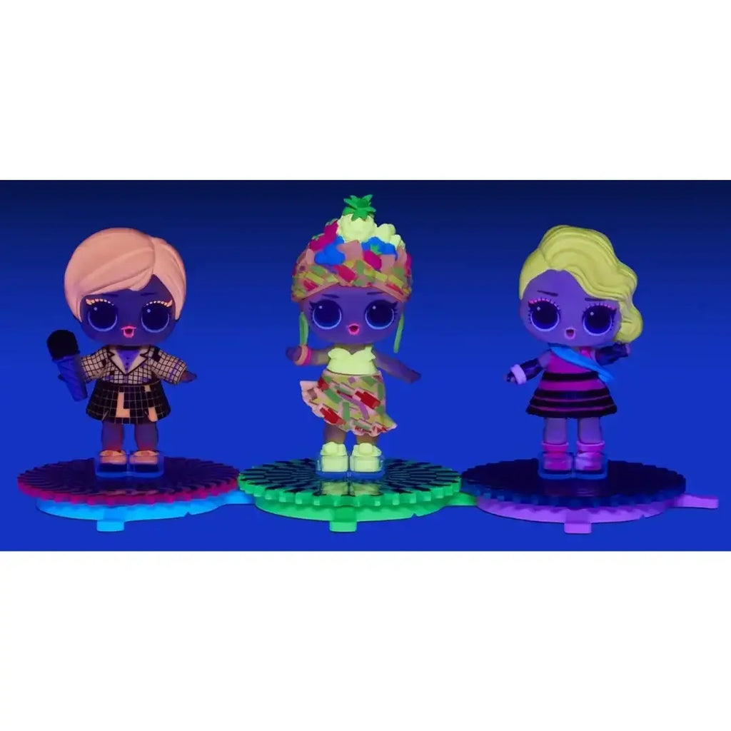 L.O.L. Surprise Dance Dance Dance Dolls – 8 Surprises Including Rotating Dance Floor, Dance Move Card, Accessories & UV Light – Collectible Fashion Dolls for Girls Ages 4+ - Naivri